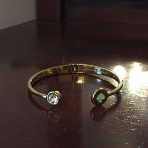 Gold Kate Spade Hinge Bracelet